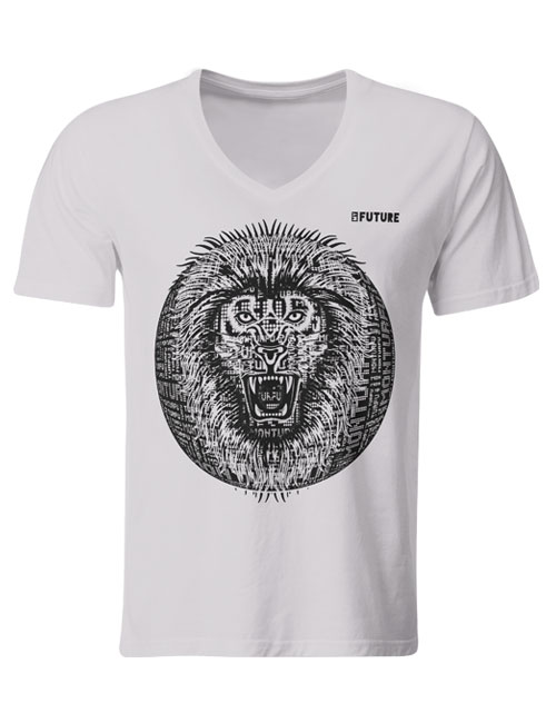T-shirt-Biologique-Lion-Roar-Marque-Myfuture-Moyen Gamme-Made-In-France-02